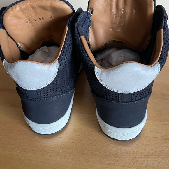 Louis Vuitton Men's "Speaker" Sneaker Boot in Marine Sz 8 NIB $855 - Picture 4 of 7